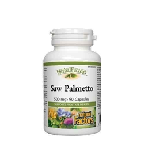 Saw Palmetto 500 mg 90 capsules, Sao palm (Serenoa Repens) UK