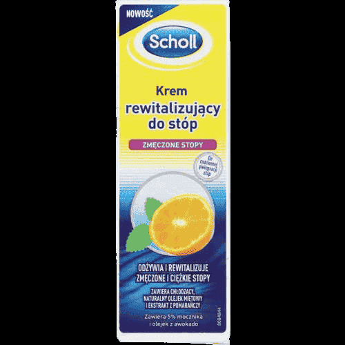 SCHOLL Foot Cream 75ml Revitalizing UK