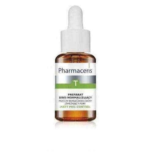 Seborrheic dermatitis treatment, Pharmaceris T Matt Pro-Control preparation sebo-normalizing 30ml UK
