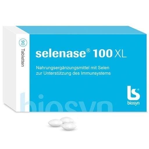Selenium, SELENASE 100 XL tablets UK