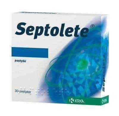 SEPTOLETE x 30 dragees UK