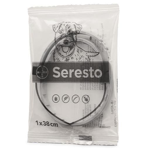 Seresto dog collar 1.25g + 0.56g Trichodectes canis, Ehrlichiosis up to 8kg UK