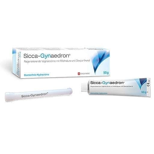 SICCA-GYNAEDRON vaginal dexpanthenol cream, lactic acid UK