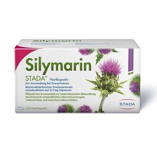SILYMARIN STADA milk thistle hard capsules UK