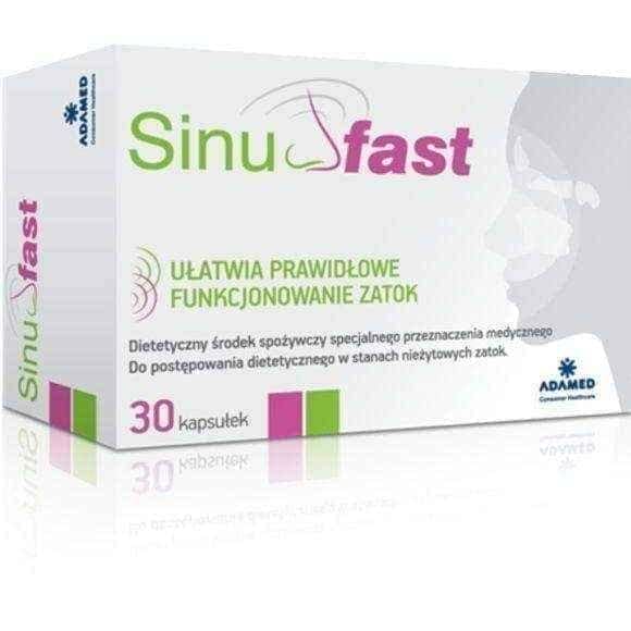 SINUFAST x 30 capsules, sinus rinse UK