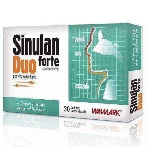 SINULAN DUO FORTE x 30 tablets UK
