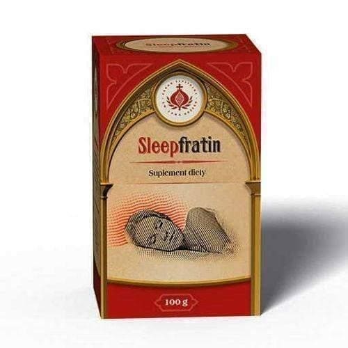 Sleeping tablets Sleepfratin 100g herbal blend will again fall asleep easily and sleep well UK