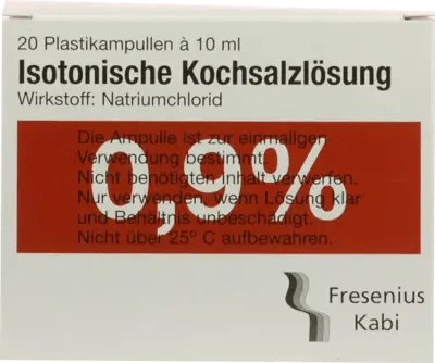 Sodium chloride, SALINE SOLUTION 0.9% Pl.Fresenius injection solution UK