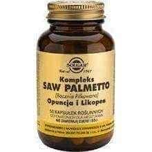 Solgar Saw Palmetto, prickly pear and lycopene x 50 capsules UK