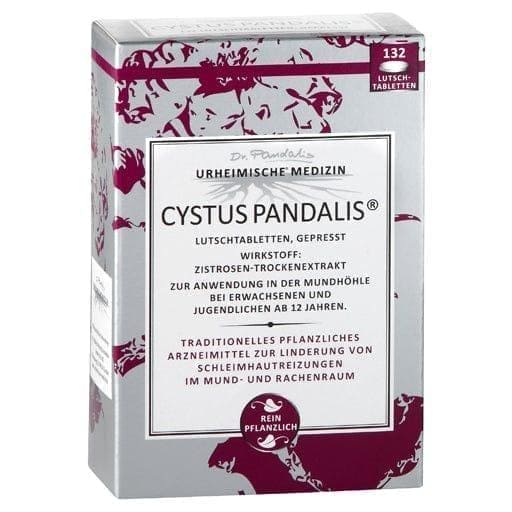 Sore throat treatment, CYSTUS Pandalis lozenges UK