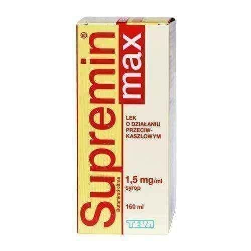 Supremin MAX syrup UK
