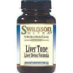SWANSON Liver tone - liver detox formula x 120 tablets vegetarian UK