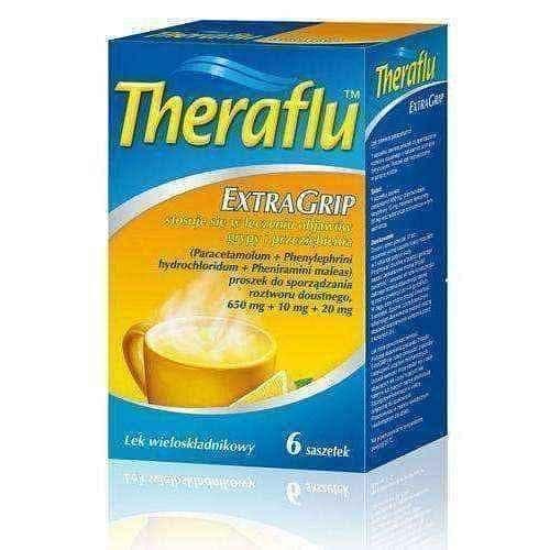 THERAFLU ExtraGrip x 10 sachets UK