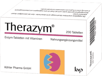 THERAZYM, bromelain, pancreatin, papain, thiamine UK