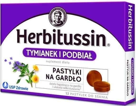 Thyme and Coltsfoot Throat lozenges UK