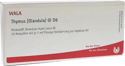 THYMUS GLANDULA GL D 6 ampoules UK