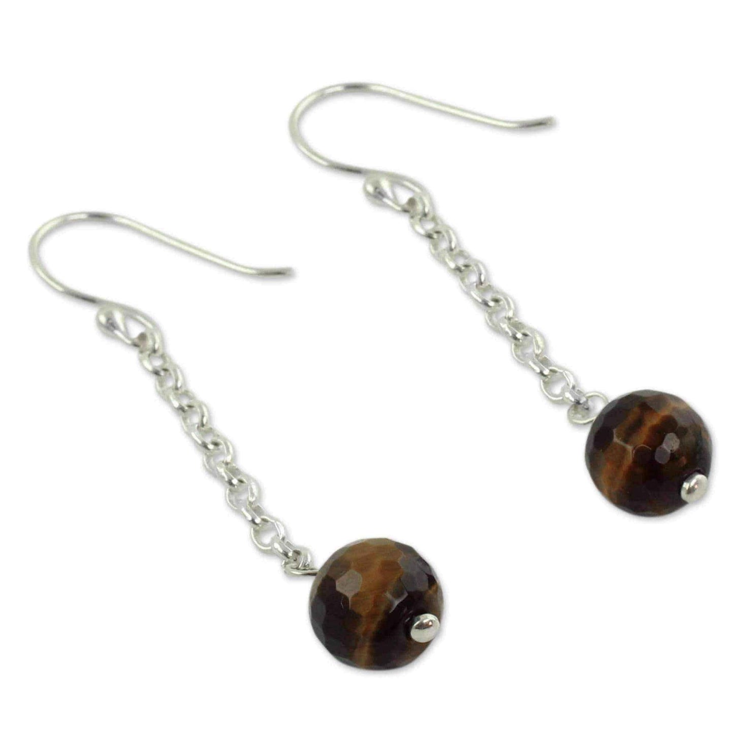 Tiger eye earrings | India UK