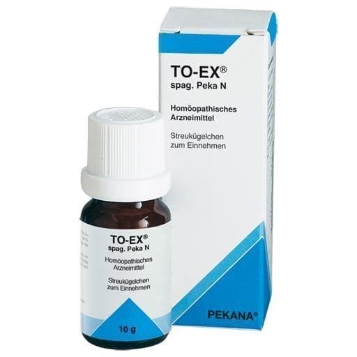 TO-EX spag.Peka N globules 10 g Ledum palustre, hydrastis canadensis UK