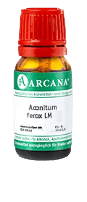 Treat treatment resistant anxiety, treating fear of holes, ACONITUM FEROX LM 1 Dilution UK