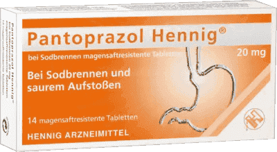 Treatment of heartburn, acid reflux, PANTOPRAZOLE UK