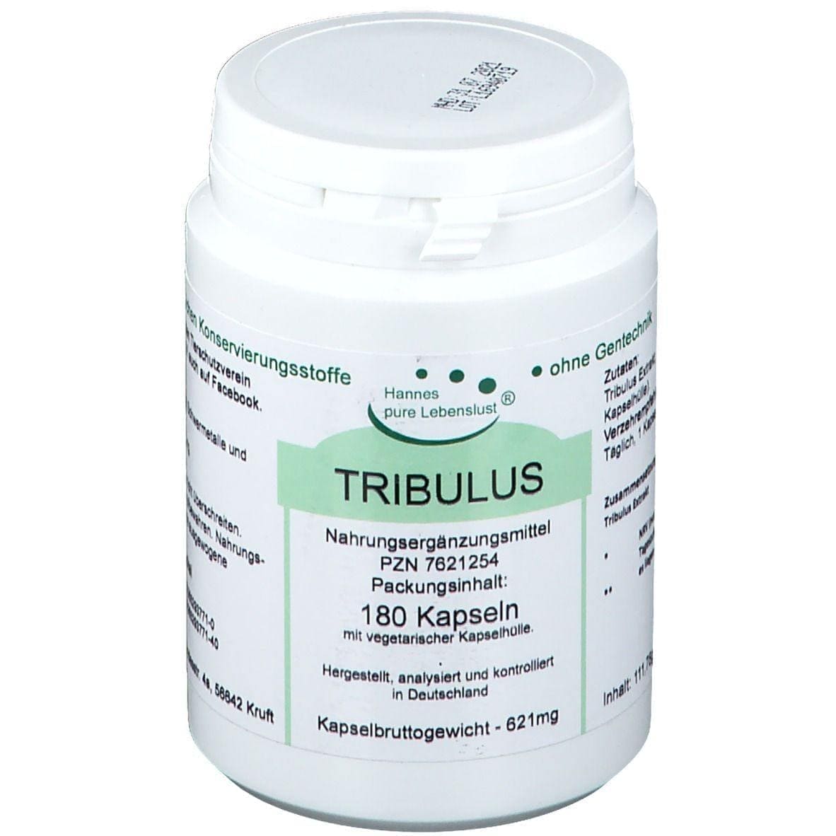 TRIBULUS terrestris extract CAPSULES UK