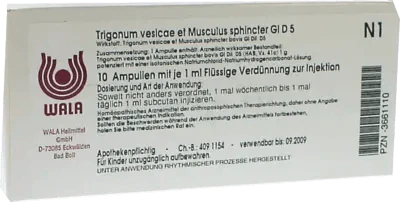 Trigonum vesicae and sphincter muscle GL D 5 UK