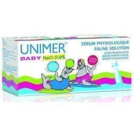 UNIMER BABY NaCl 0,9% 50 x 5ml ampoules UK