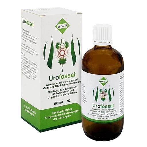 Urofossat, inflammation of the urinary tract UK