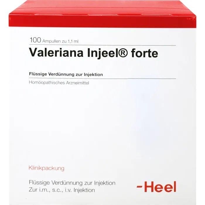 VALERIANA INJEEL forte, unrest, insomnia, the consequences of excitation, overwork UK