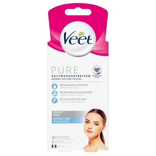 VEET Face Cold Wax Strips UK