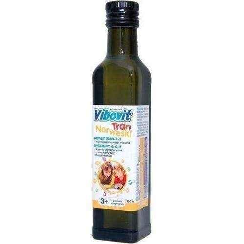 VIBOVIT Tran Norwegian 250ml 3+ UK