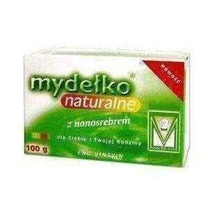 VINSVIN Natural soap 100g with silver plated UK