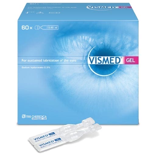 VISMED sodium hyaluronate, VISMED GEL disposable doses UK