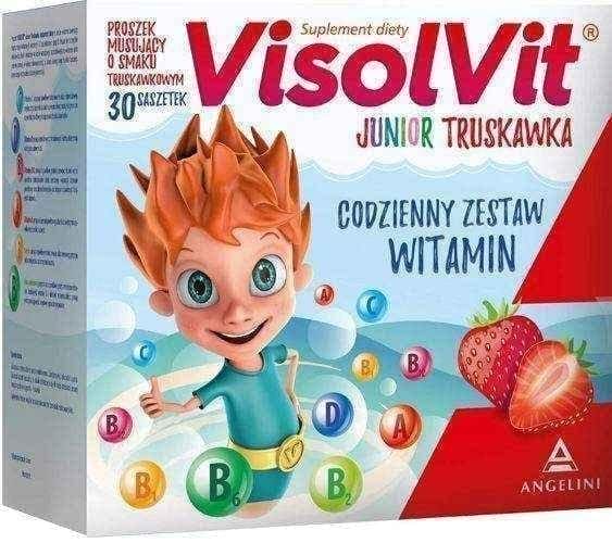 Visolvit Junior strawberry flavor x 30 sachets UK