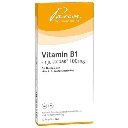 thiamine b12 injection Vitamin b1 deficiency, thiamine hydrochloride injection – ELIVERA UK