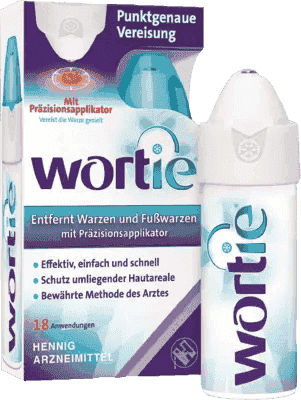 Wart removal, Genital warts, anal warts, WORTIE with applicator UK