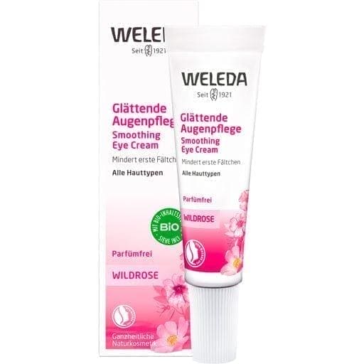 WELEDA wild rose eye cream, WELEDA wild rose smoothing eye care UK