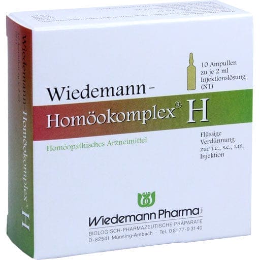 WIEDEMANN homeocomplex H ampoules UK