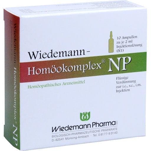 WIEDEMANN homeocomplex NP ampoules UK