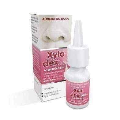 Xylodex 0.05% regeneration nasal spray 10ml, xylometazoline hydrochloride UK