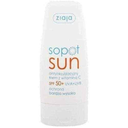 Ziaja Sopot Sun antioxidant cream SPF50 50ml UK