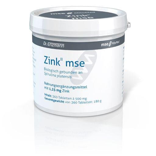 ZINC II, MSE 1.25mg tablets UK