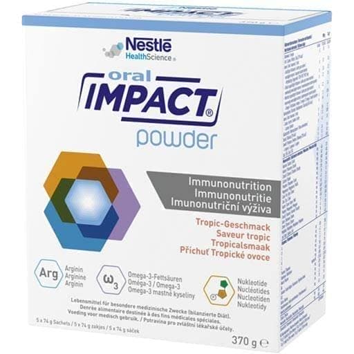 ORAL IMPACT Perioperative immunonutrition Tropic sachet 1X5 pc UK