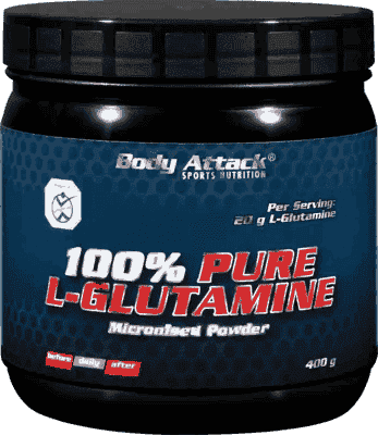 100% PURE L-glutamine powder, taking l glutamine UK