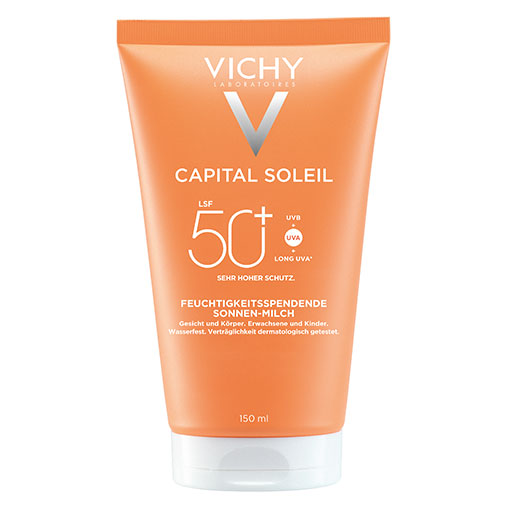 VICHY CAPITAL Soleil Sonnenschutz-Milch LSF 50+ 150 ml Water‑Resistant Dermatologically‑Tested