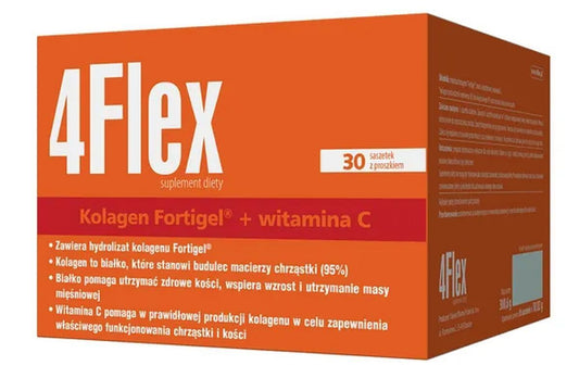 4FLEX x 30 sachets Beneficial effect on bone and muscle tissue