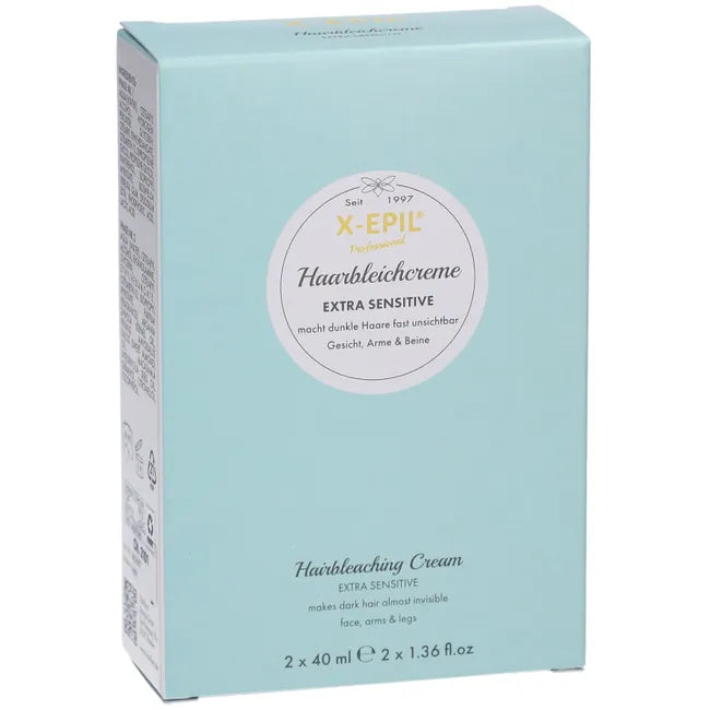 X-EPIL hair bleaching cream 2X40 ml