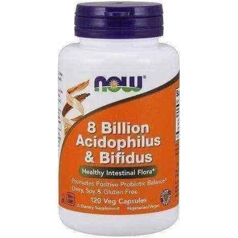 8 Billion Acidophilus & Bifidus x 120 capsules Veg UK