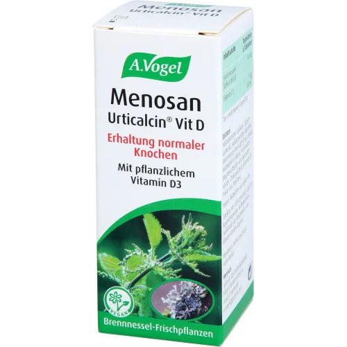 A.VOGEL Menosan Urticalcin D3 vegan tablets