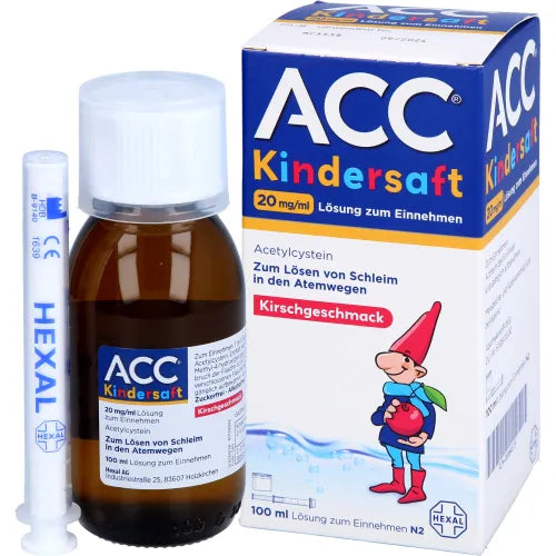 ACC children's juice, n-acetylcysteine, acetylcysteine
